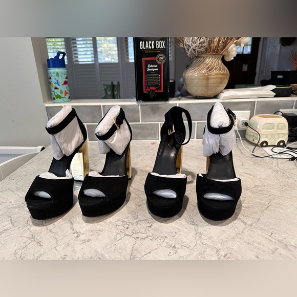 Michael Kors Women's Porter Ankle-Strap Block-Heel Sandals - Picture 2 of 5